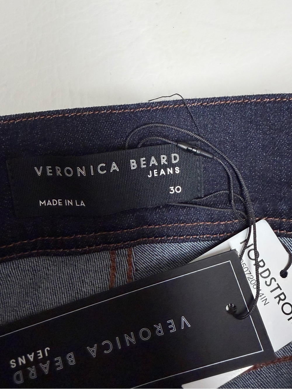 Veronica Beard High-Rise blue Flare Jeans size 30 nwt - Picture 8 of 13